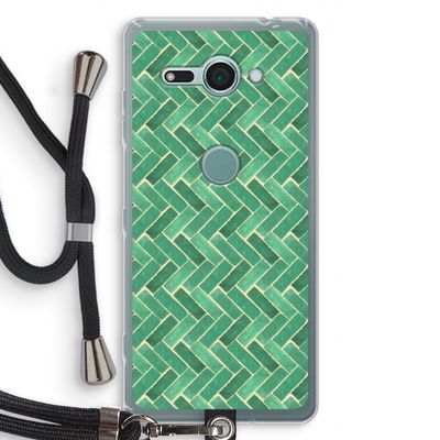 Moroccan tiles 2: Sony Xperia XZ2 Compact Transparant Hoesje met koord