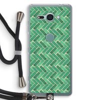 Moroccan tiles 2: Sony Xperia XZ2 Compact Transparant Hoesje met koord
