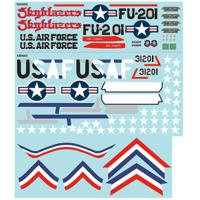 FMS - 80Mm F-86 Sabre 'Sky Blazer' Sticker (FMSEO116SB)