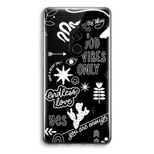 Good vibes: Xiaomi Mi Mix 2 Transparant Hoesje