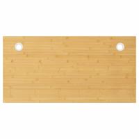 Bureaublad 110x55x4 cm bamboe