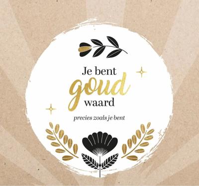 Tafelkalender - Just for you - Je bent goud waard
