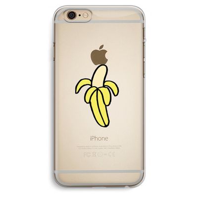 Banana: iPhone 6 Plus / 6S Plus Transparant Hoesje