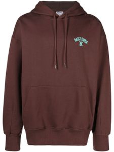 Daily Paper hoodie en coton à imprimé graphique - Marron