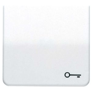 CD 590 BFT WW  - Cover plate for switch/push button white CD 590 BFT WW