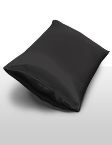 Zijden Kussensloop inSilk Collection, Kleur Zwart, Afmeting 50 x 70 cm