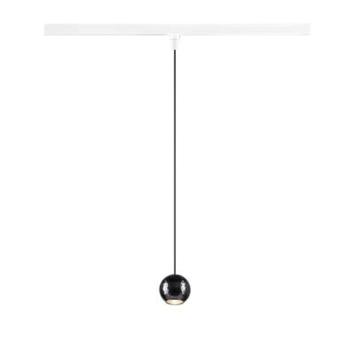SLV Hanglamp voor railDysko 1-fase wit met zwart - 1010325