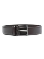 Orciani ceinture en cuir à boucle - Marron