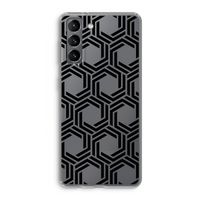 Geometrisch patroon: Samsung Galaxy S21 Transparant Hoesje
