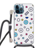 8-bit N°9: iPhone 12 Pro Max Transparant Hoesje met koord