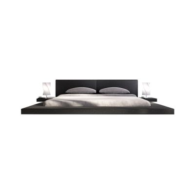 Bed Joaquin Zwart 180x200cm