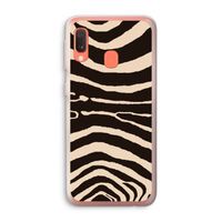 Arizona Zebra: Samsung Galaxy A20e Transparant Hoesje
