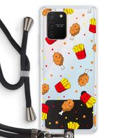 Chicken 'n Fries: Samsung Galaxy S10 Lite Transparant Hoesje met koord