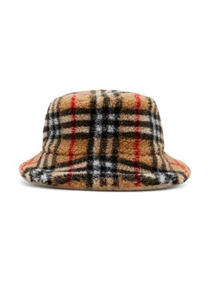 Burberry Kids bob à motif Vintage Check - Tons neutres