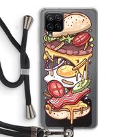 Diet Coke Please: Samsung Galaxy A12 Transparant Hoesje met koord