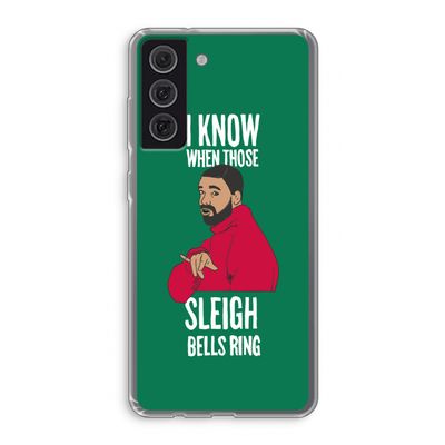 Sleigh Bells Ring: Samsung Galaxy S21 FE Transparant Hoesje