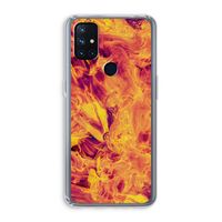 Eternal Fire: OnePlus Nord N10 5G Transparant Hoesje