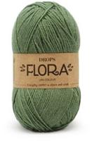 Drops Flora Uni Colour 15 Groen