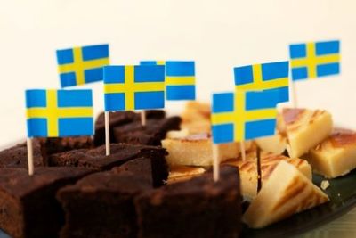Vlaggenprikkers Zweden (50st)