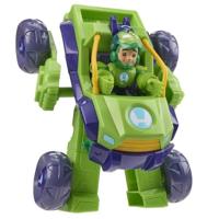 Iron Hulk 2-in-1 Mecha-pantser en voertuig, Marvel Iron Man en zijn geweldige vrienden, vanaf 4 jaar