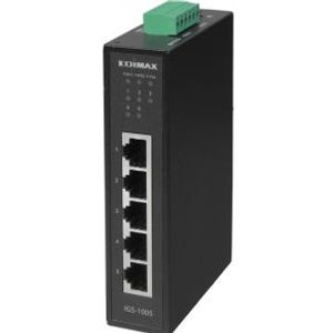 Edimax IGS-1005 netwerk-switch Unmanaged L2 Gigabit Ethernet (10/100/1000) Zwart