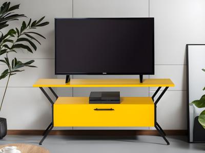 Tv-meubel TARZAN 1 klapdeur geel