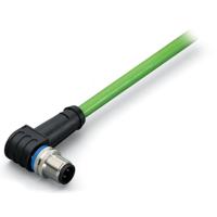 WAGO WAGO GmbH & Co. KG 756-1202/060-200 ETHERNET-/PROFINET-kabel, hoekig Inhoud: 1 stuk(s) - thumbnail