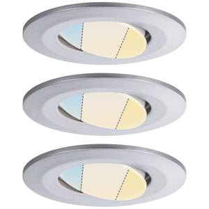 Paulmann 93095 Calla WhiteSwitch LED-inbouwlamp LED 15 W Chroom (mat)