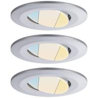 Paulmann 93095 Calla WhiteSwitch LED-inbouwlamp LED 15 W Chroom (mat) - thumbnail