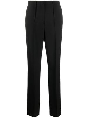 FENDI pantalon de tailleur slim en laine vierge - Noir