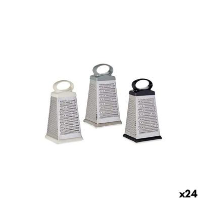 Rasper Kinvara 50680 50680 Wit Zwart Grijs Zilver Rubber Roestvrij staal Plastic 11,5 x 22,5 x 10 cm (24 Stuks)