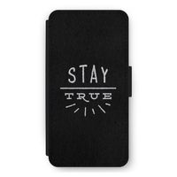 Stay true: iPhone 11 Flip Hoesje