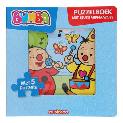 Studio 100 Bumba puzzelboek met leuke verhaaltjes