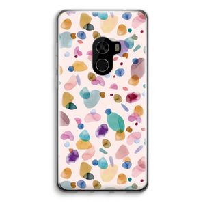 Terrazzo Memphis Pink: Xiaomi Mi Mix 2 Transparant Hoesje