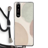 Geo #8: Sony Xperia 1 III Transparant Hoesje met koord