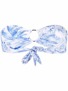 Melissa Odabash haut de bikini bandeau Ancona - Bleu