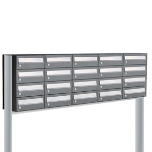 Allux Hive Set 5-Breed, 4-Hoog Op Statief Antraciet - 40030065_5x4s