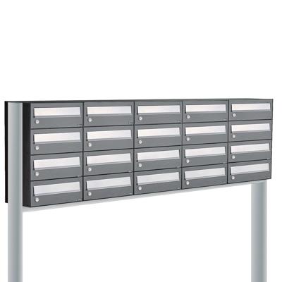 Allux Hive Set 5-Breed, 4-Hoog Op Statief Antraciet - 40030065_5x4s
