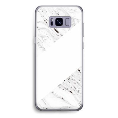 Biggest stripe: Samsung Galaxy S8 Transparant Hoesje