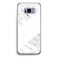 Biggest stripe: Samsung Galaxy S8 Transparant Hoesje