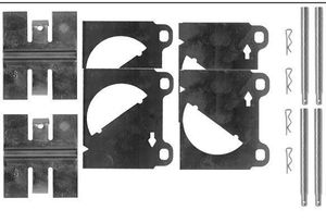 Accessoireset, schijfremblok 0950Q