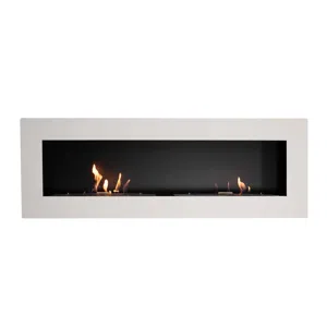 Murus 1600 - Matt White
- ScandiFlames 
- Kleur: Wit  
- Afmeting: 160 cm x 55 cm x 16,5 cm