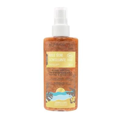 Sun bio shimmering dry oil organic