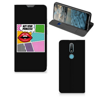 Nokia 2.4 Hippe Standcase Popart Princess - thumbnail