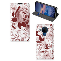 Bookcase Nokia 5.4 Watercolor Flowers - thumbnail