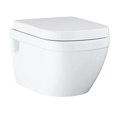 Grohe Euro Ceramic wandcloset - 54cm - spoelrandloos - met zitting - glans wit 39703000