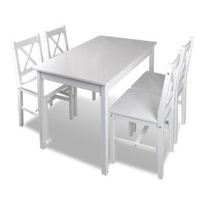 VidaXL 240883 meubelset voor keukens & eetkamers Rechthoekige vorm