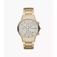 Emporio Armani heren goudkleurig roestvrijstalen horloge - goud AR11332