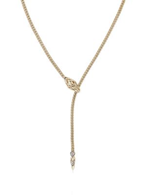 John Hardy collier Naga Lariat en or 14ct