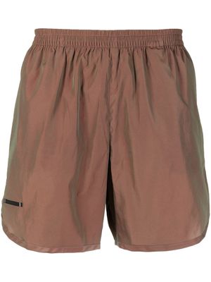 TRUE TRIBE short à taille élastiquée - Marron